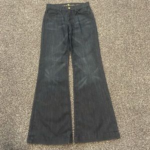 7 For All Mankind Wide Leg ‘Ginger’ Jeans